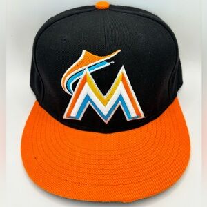 NEW ERA™️ Men's Size 7 3/8 MIAMI MARLINS Official On-Field Baseball Cap